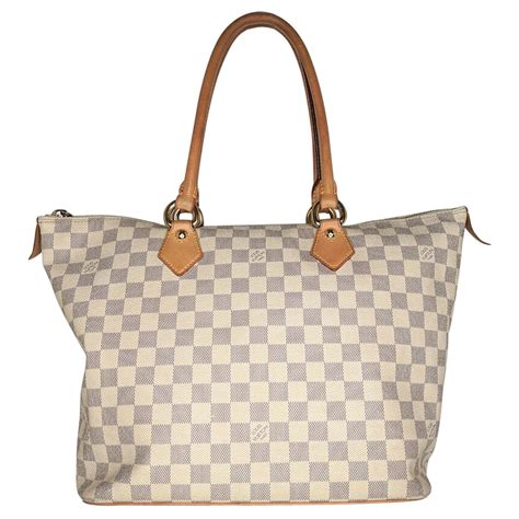 damier azur canvas.